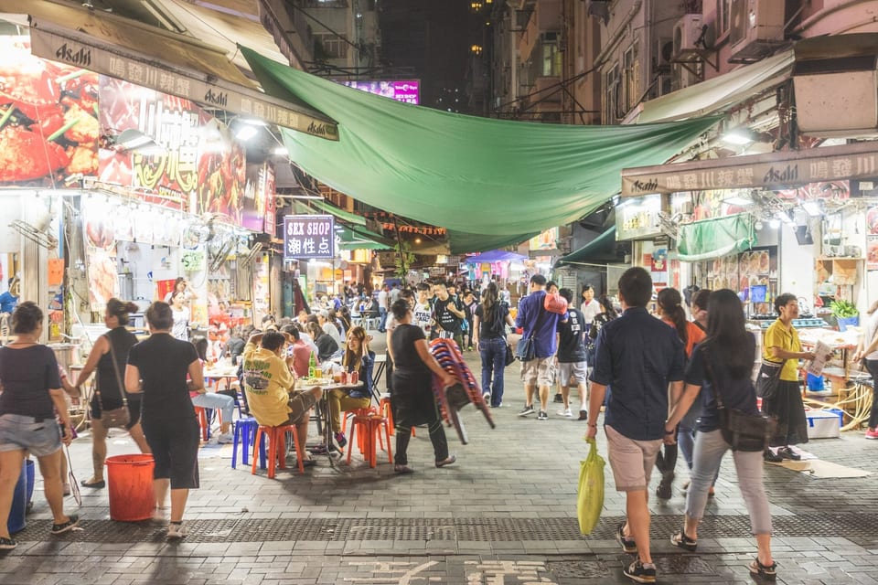Hong Kong, CHINA — 템플 야시장 | Temple Street Night Market, Hongkong | 2016
